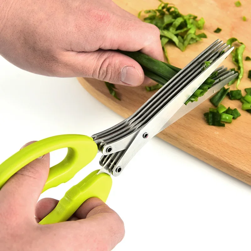 Gaming Kitchen Accessories - Tijeras de cocina multicapa, cortador de