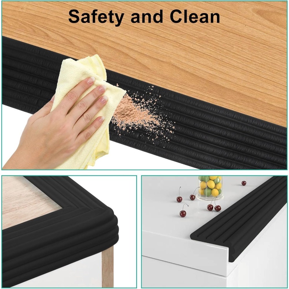 Desk Corner Mat - Nuevo diseño de tira anticolisión engrosada,