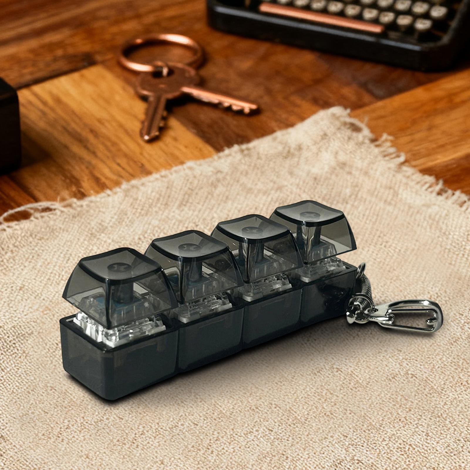 Keyboard Switch Tester - Juguetes antiestrés de teclado Fidget, llavero