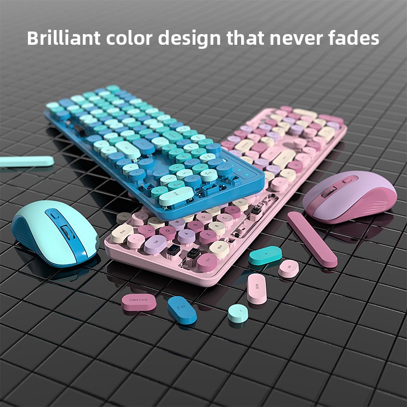 Gaming Accessories Uk - Set de Teclado y Ratón Inalámbricos