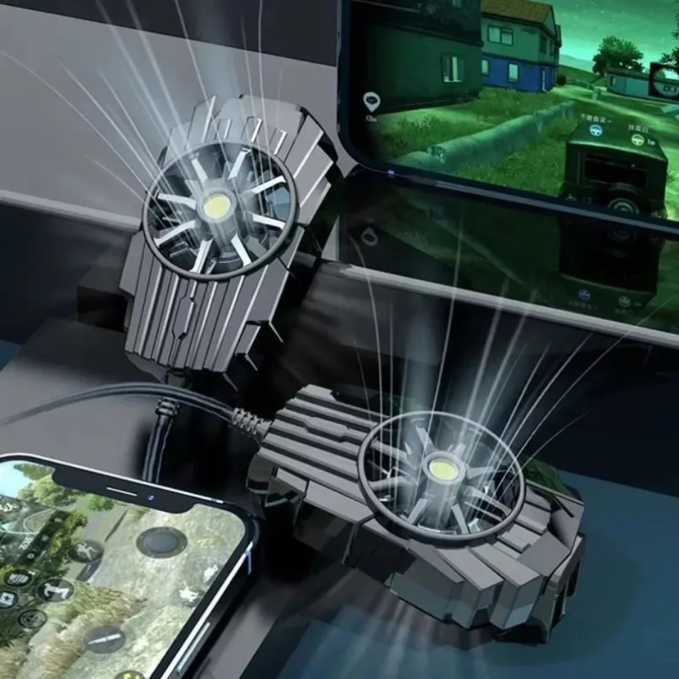 Gaming Accessories For Your Phone - Mini radiador portátil con clip para
