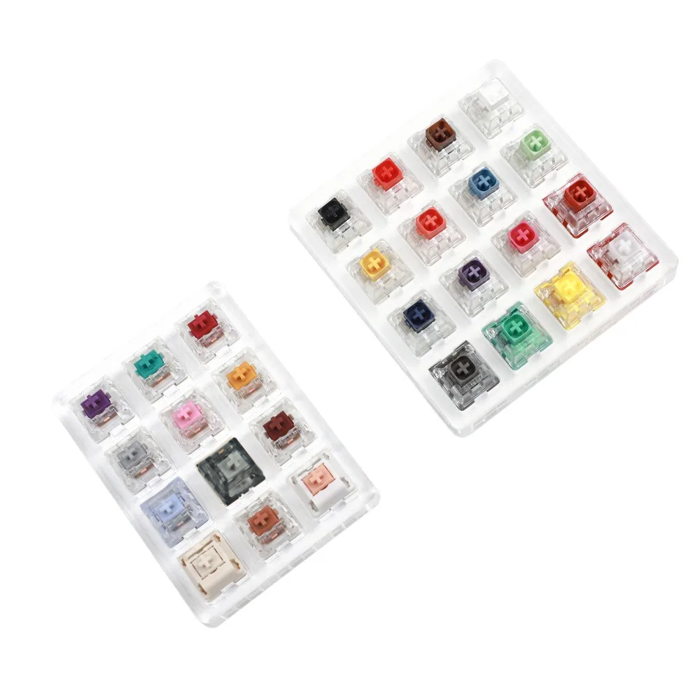 Keyboard Switch Tester - 16 12 teclas Kailh Speed Silver