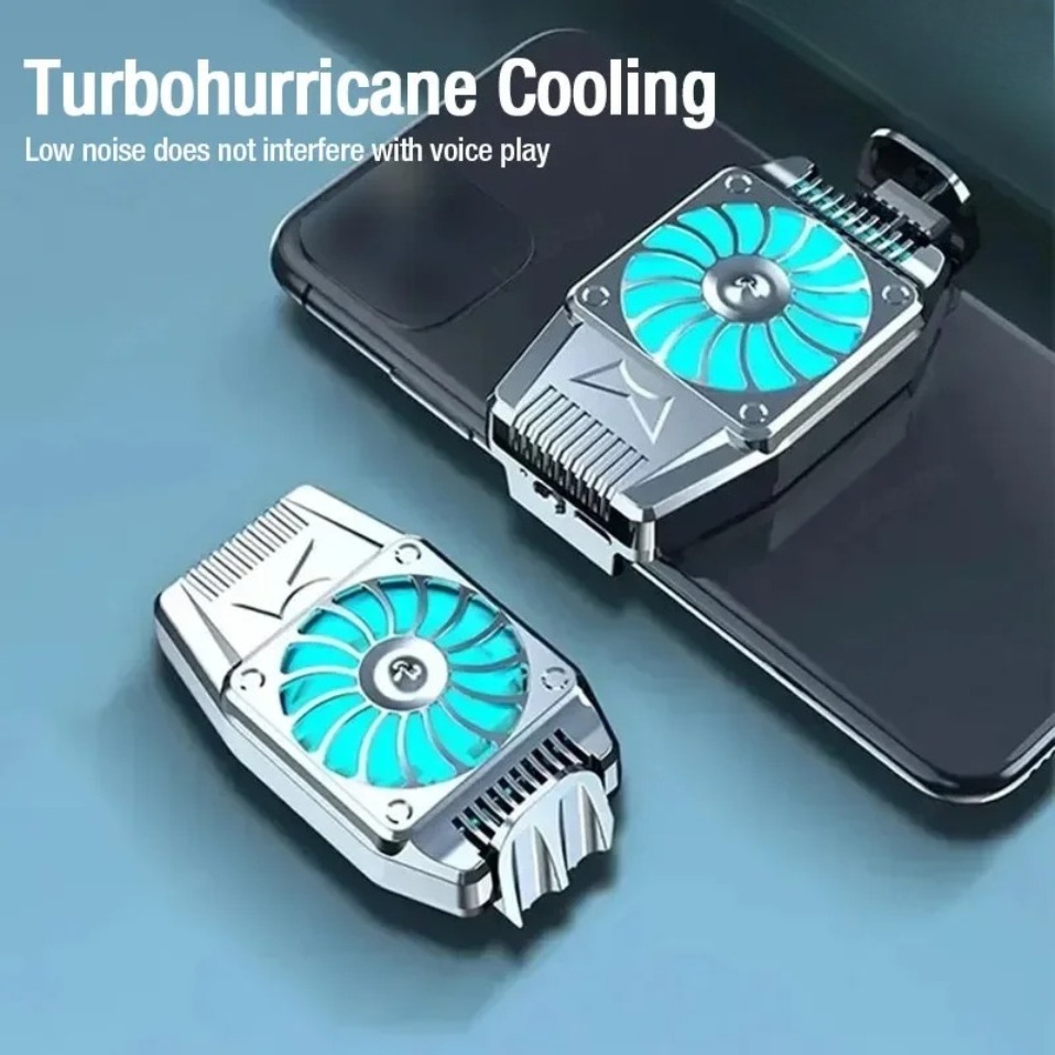 Gaming Accessories For Your Phone - Mini radiador portátil con clip para