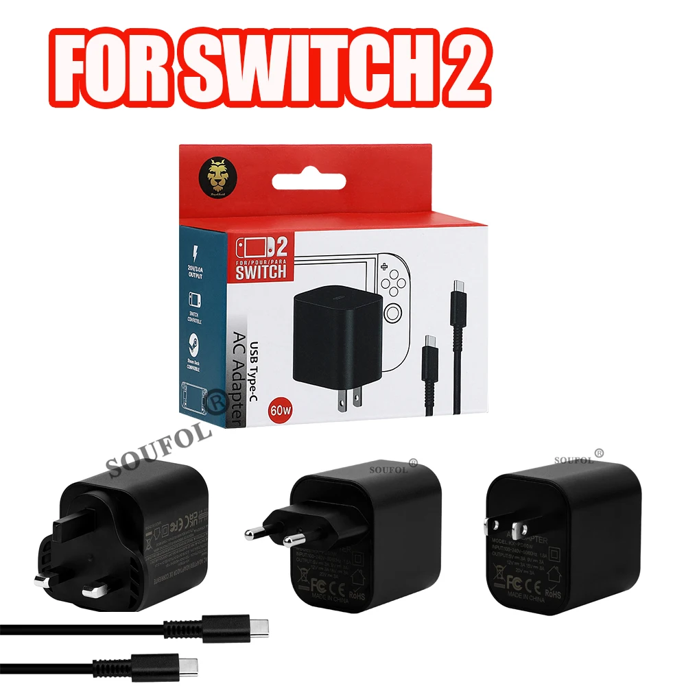 Japanese Gaming Accessories - Adaptador de CA de alta velocidad