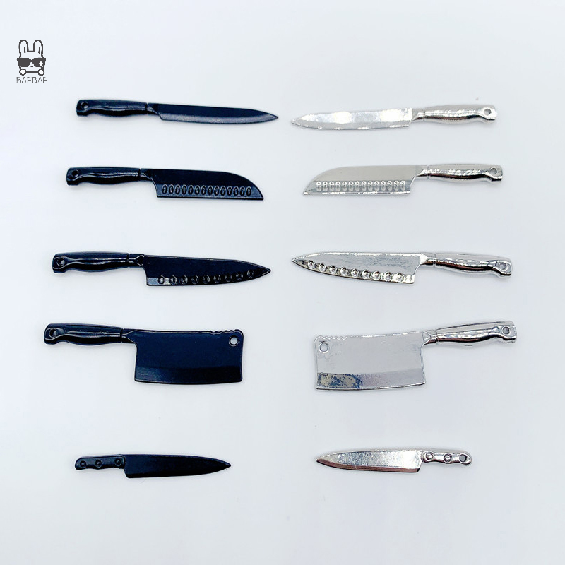 Mini cuchillos de casa de muñe - Gaming Kitchen Accessories reseña y precio