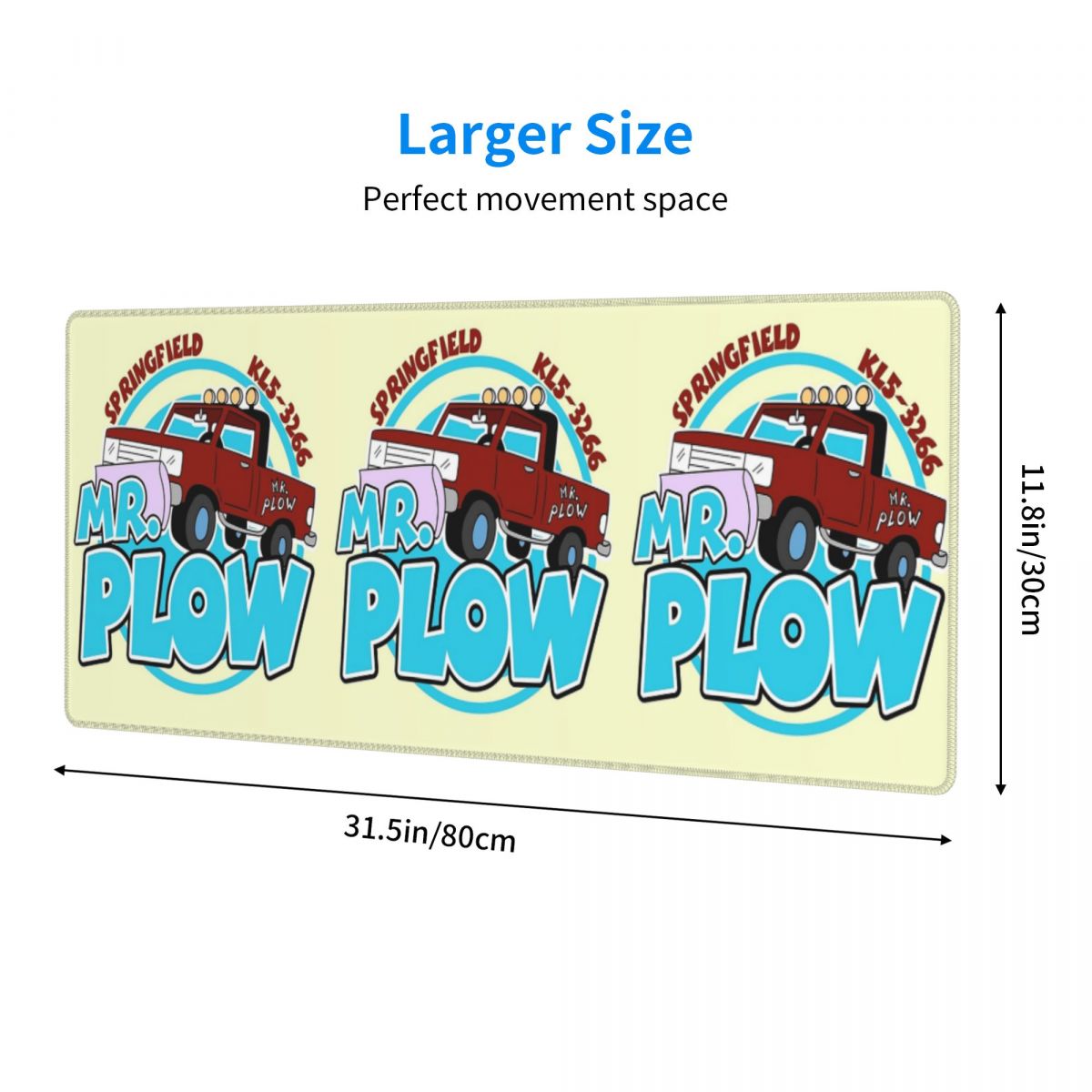 Mr Plow Thats My Name Alfombri - Gaming Accessories Name reseña y precio
