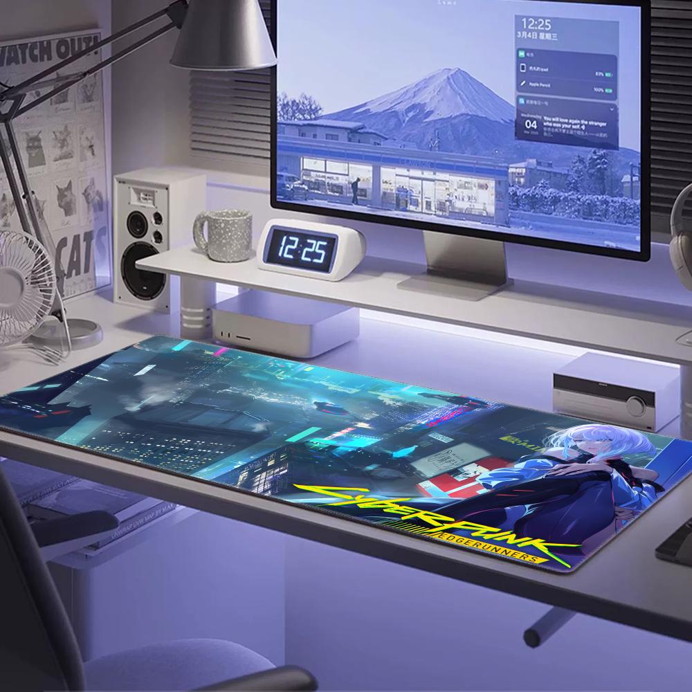 C_cyberpunk Anime E_edgerunner - Desk Corner Mat reseña y precio