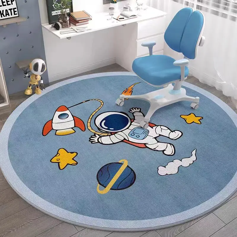 Alfombra redonda para habitaci - Desk Corner Mat reseña y precio
