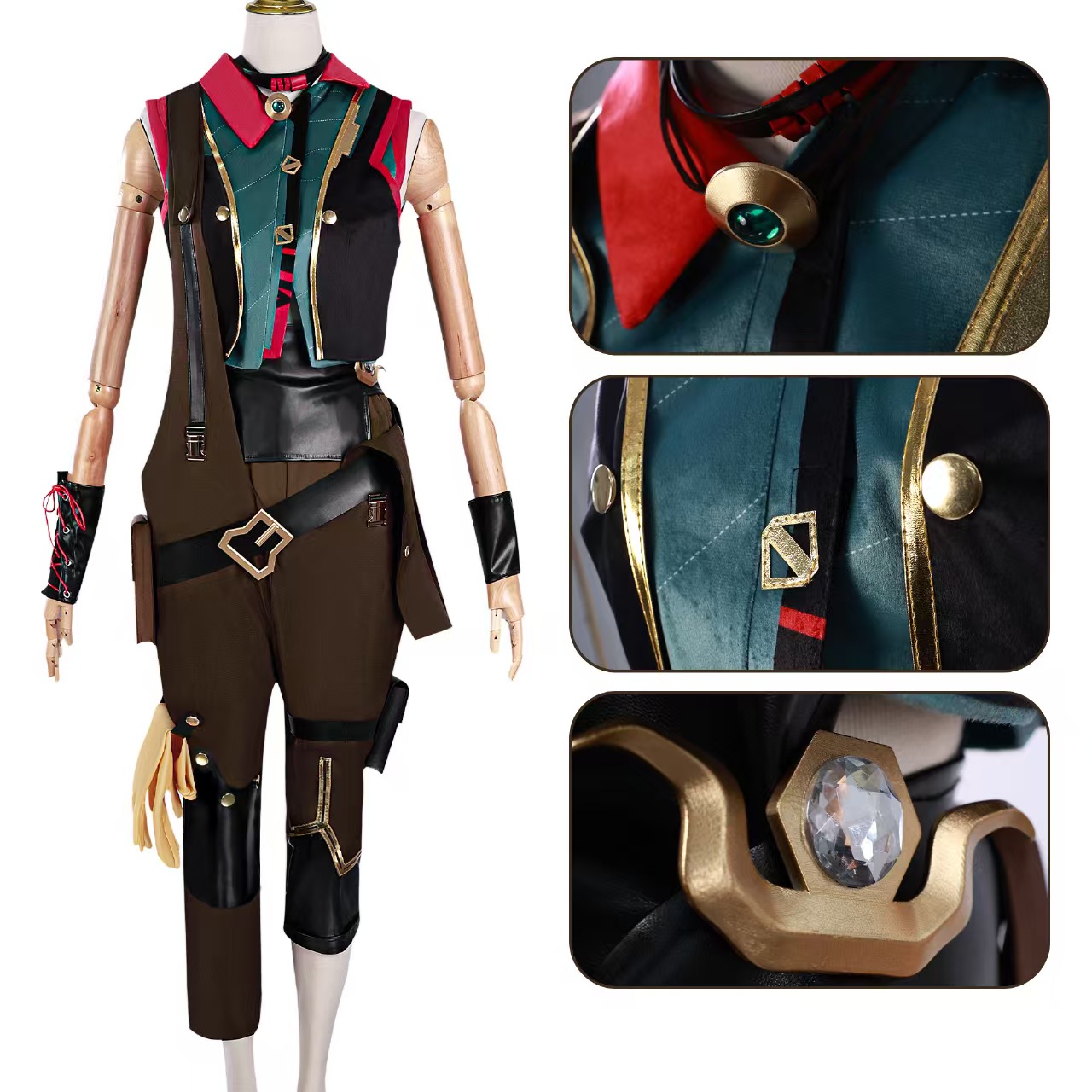 Peluca de pelo LOL Arcane S2 P - Jinx Gaming Accessories reseña y precio