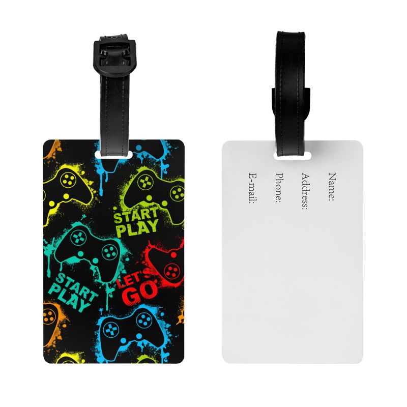 Etiquetas de Equipaje para Vid - Gaming Accessories Name reseña y precio