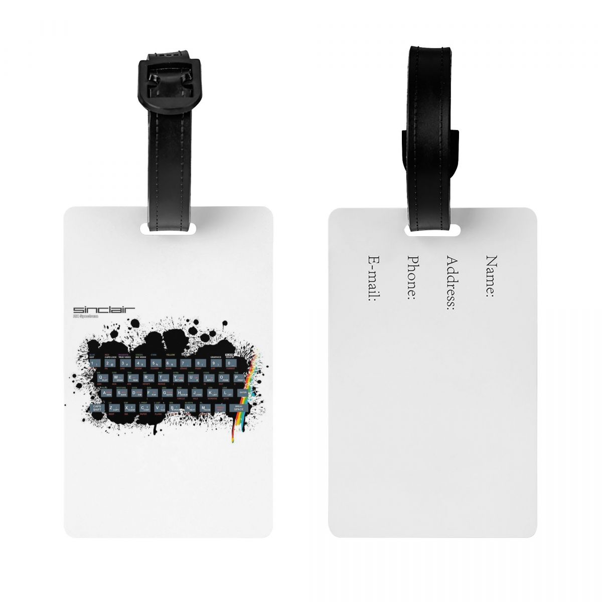 Etiquetas de equipaje Retro Ga - Gaming Accessories Name reseña y precio
