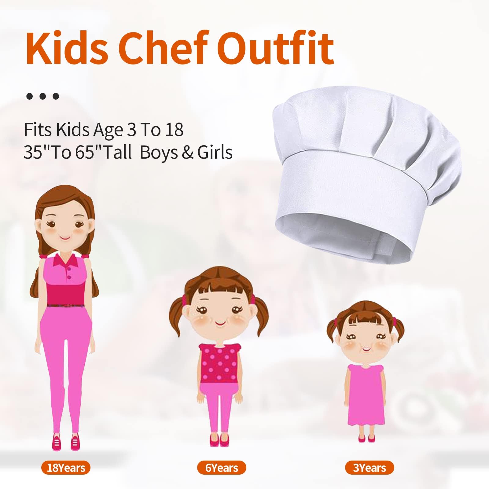 4 Gorros de Chef Blancos para  - Gaming Kitchen Accessories reseña y precio